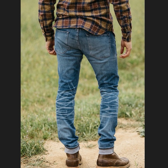 Hiroshi Kato The Scissors Slim Tapered Jeans - Ace 10.5oz Selvedge - Picture 2 of 6